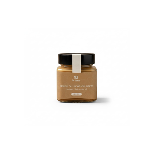 Beurre de Cacahuète simple 200g - La Tienda