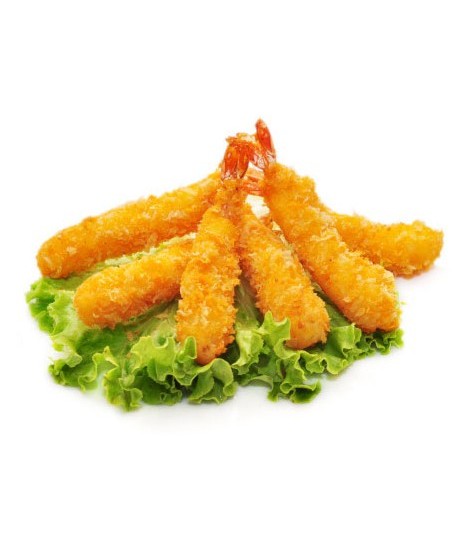 Crevettes pannées (100g)